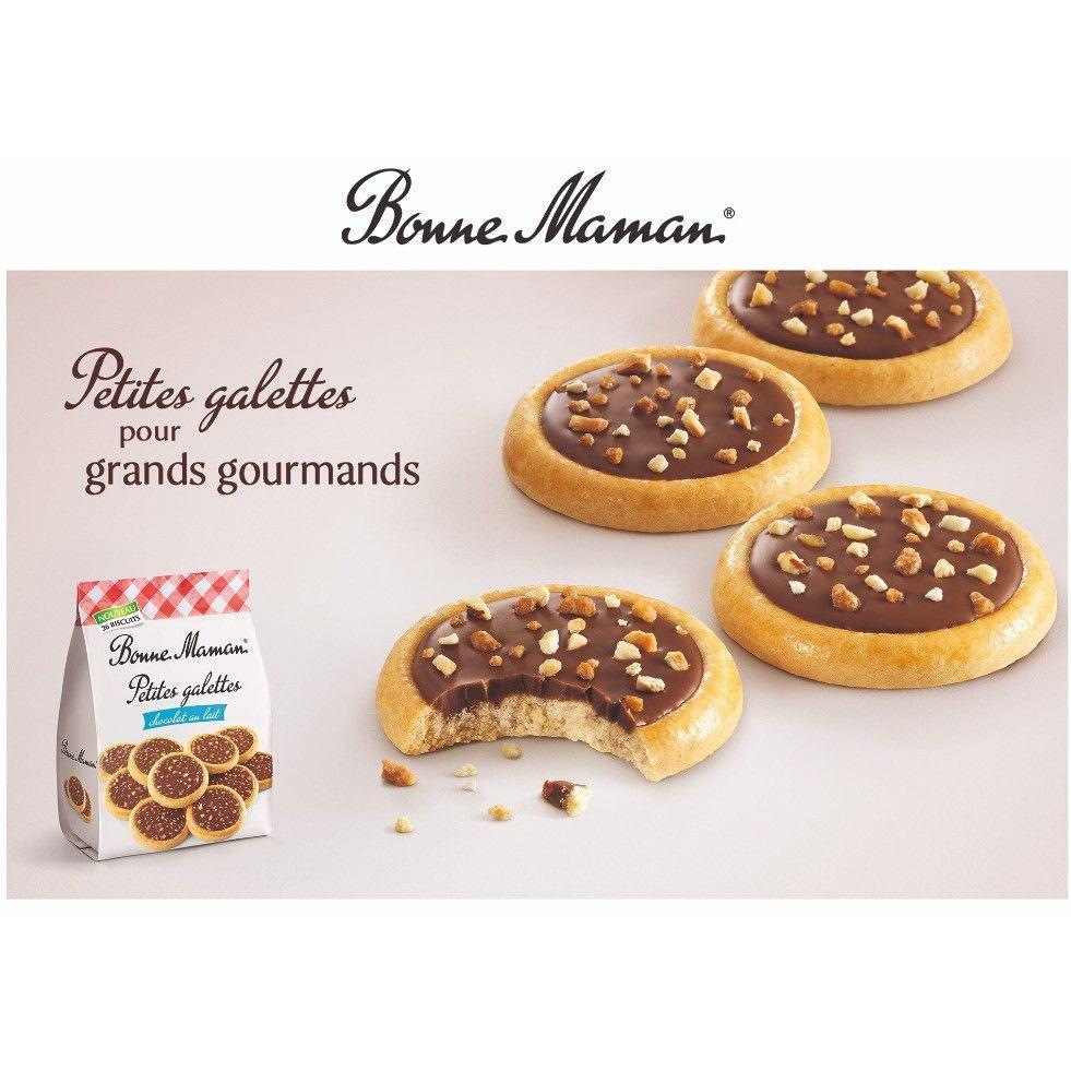 Ταρτάκια Μίνι Με Σοκολάτα Γάλακτος Bonne Maman Petites Galettes Chocolat Au Lait 250g