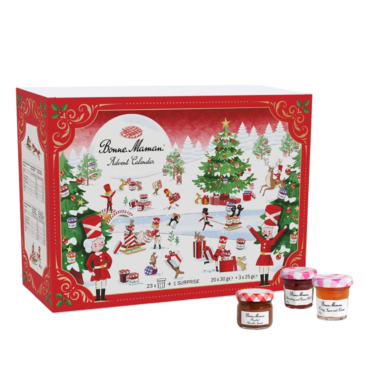 Χριστουγεννιάτικο Ημερολόγιο με Αλείμματα Bonne Maman Jams & Spreads Advent Calendar