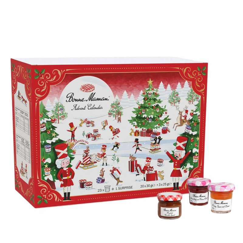 Χριστουγεννιάτικο Ημερολόγιο με Αλείμματα Bonne Maman Jams & Spreads Advent Calendar