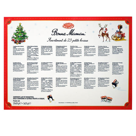 Χριστουγεννιάτικο Ημερολόγιο με Αλείμματα Bonne Maman Jams & Spreads Advent Calendar