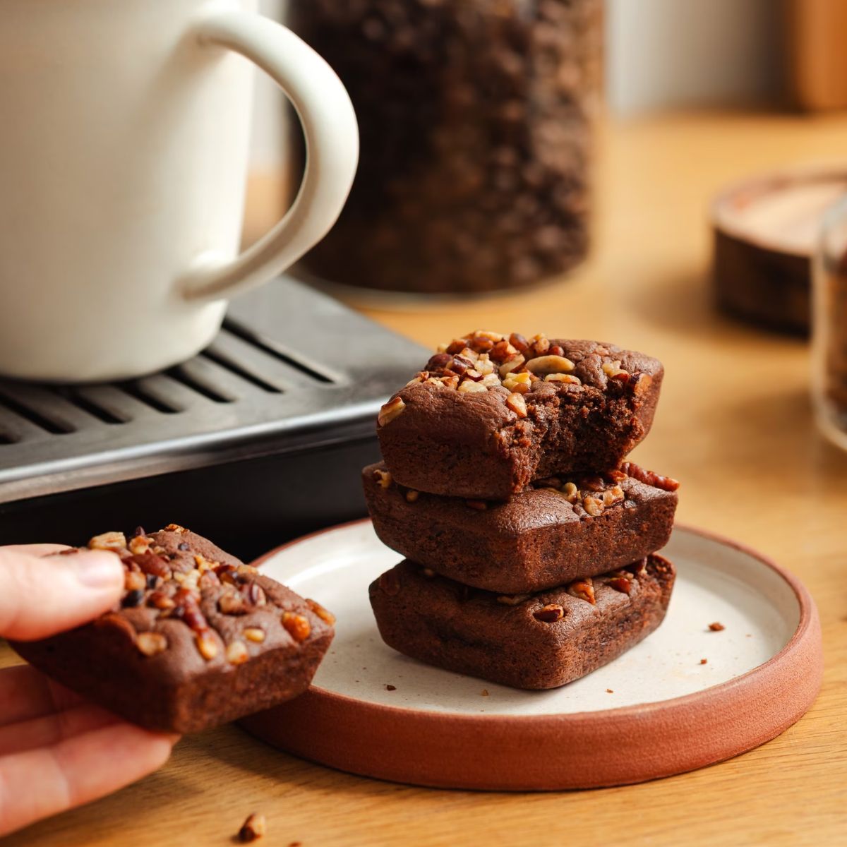 Μπράουνι με Καρύδια Πεκάν Bonne Maman Le Brownie Chocolate Pecan Nuts