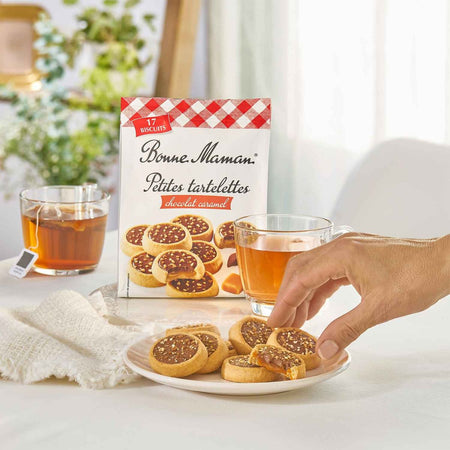 Ταρτάκια Μίνι Σοκολάτα Καραμέλα Bonne Maman Petites Tartelettes Chocolat Caramel