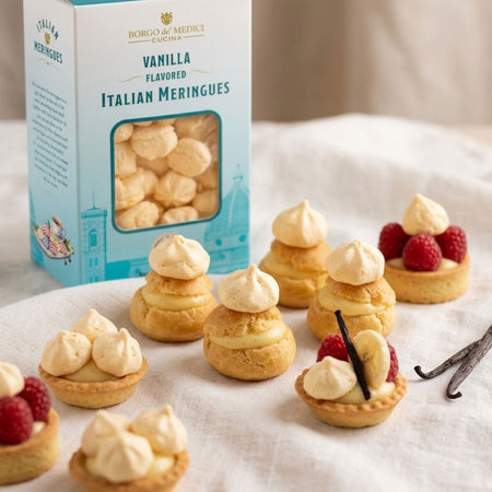 Σνακ Μαρέγκας με Βανίλια Borgo De Medici Italian Vanilla Meringues