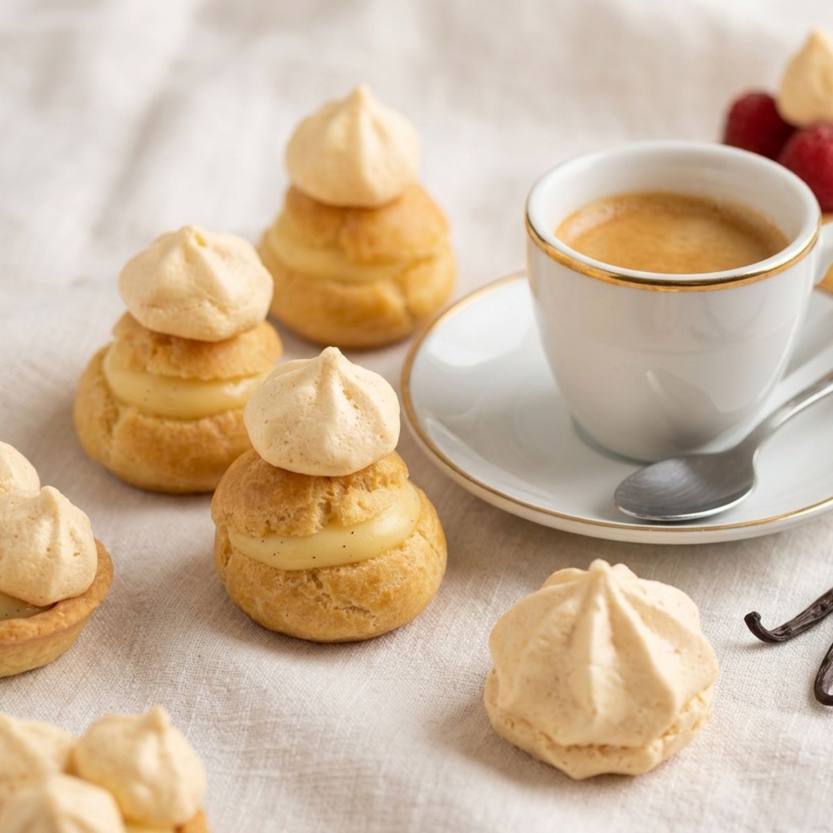 Σνακ Μαρέγκας με Βανίλια Borgo De Medici Italian Vanilla Meringues