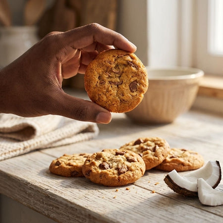 Μπισκότα με Κομματάκια Σοκολάτας Bounty Soft Baked Cookies