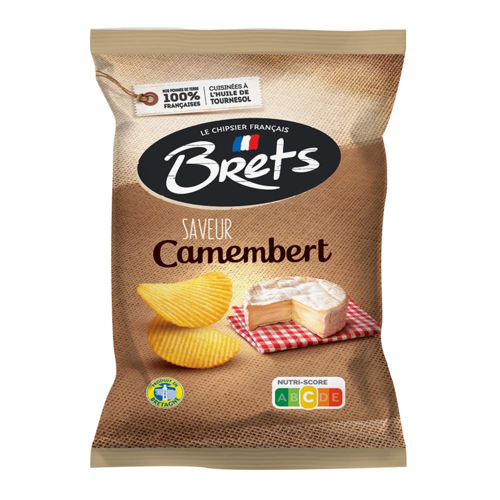 Πατατάκια με Τυρί Καμαμπέρ Brets Saveur Camembert Potato Chips 125g