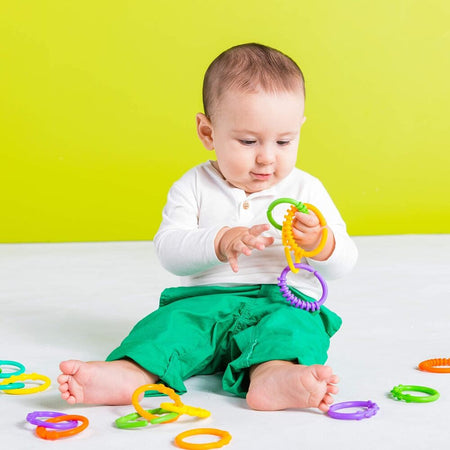 Βρεφικό Παιχίδι Κρίκοι Bright Starts Lots of Links Toy 24pcs