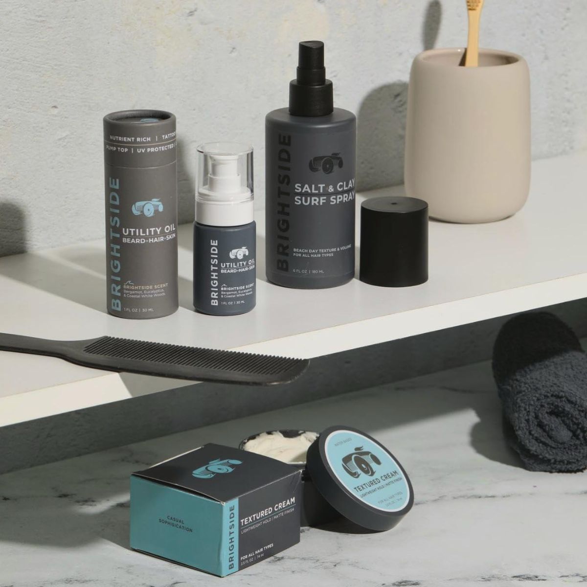 Σπρέι για Μαλλιά Brightside Salt + Clay Surf Spray