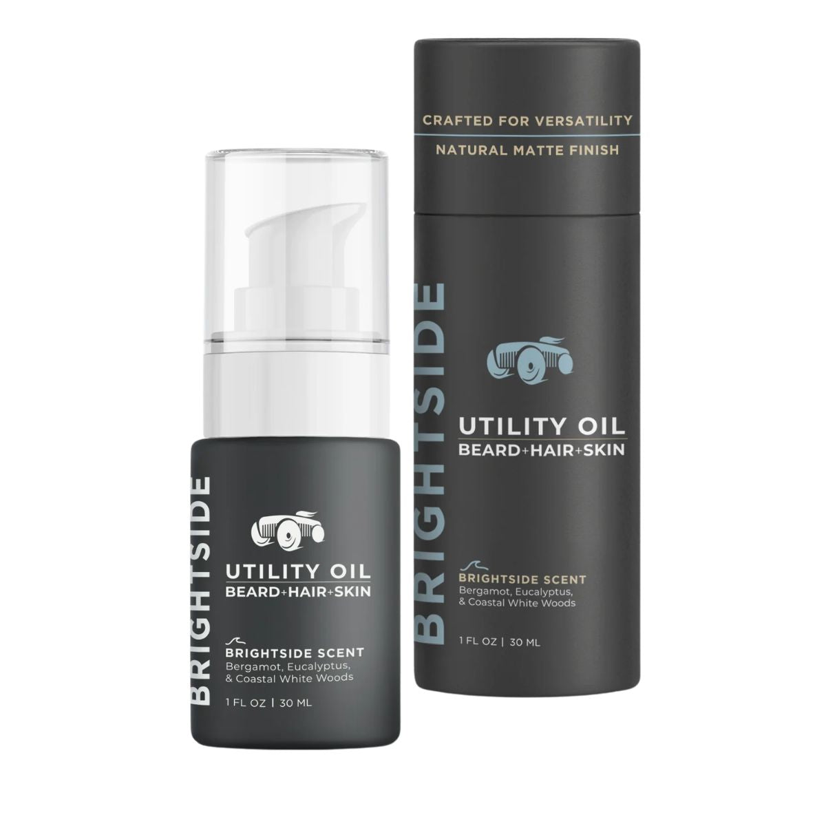Λάδι για Μούσια Μαλλιά και Δέρμα Brightside Utility Oil Beard + Hair + Skin