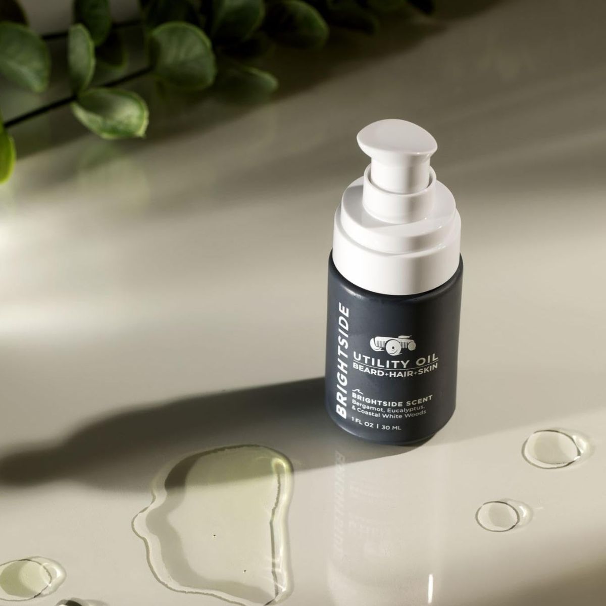 Λάδι για Μούσια Μαλλιά και Δέρμα Brightside Utility Oil Beard + Hair + Skin