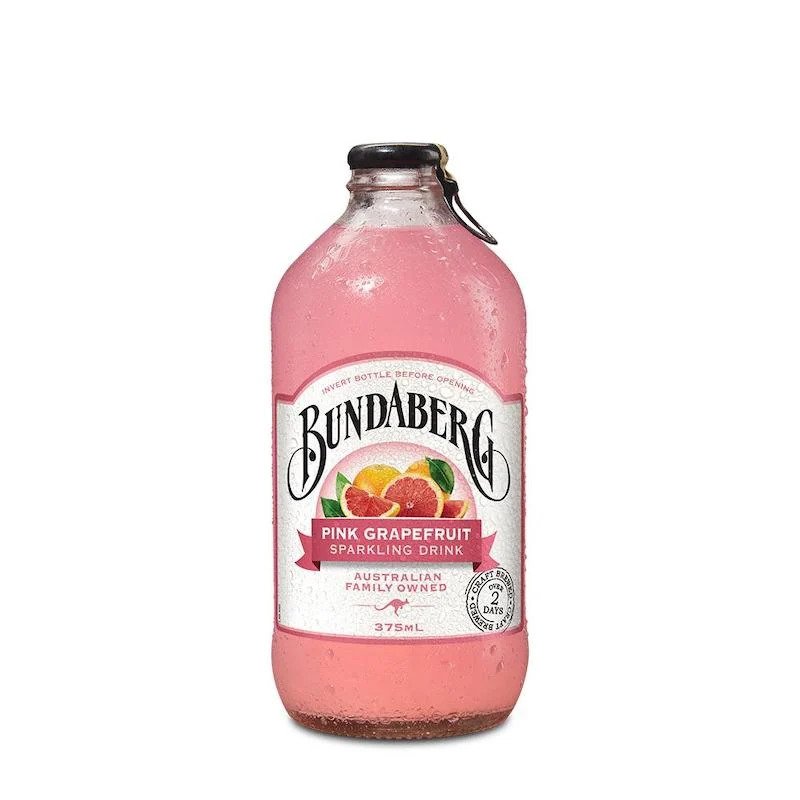 Bundaberg Pink Grapefruit Sparkling Drink 375ml-A