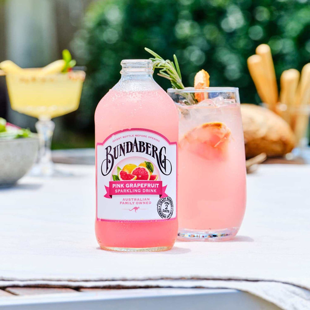 Bundaberg Pink Grapefruit Sparkling Drink 375ml-C