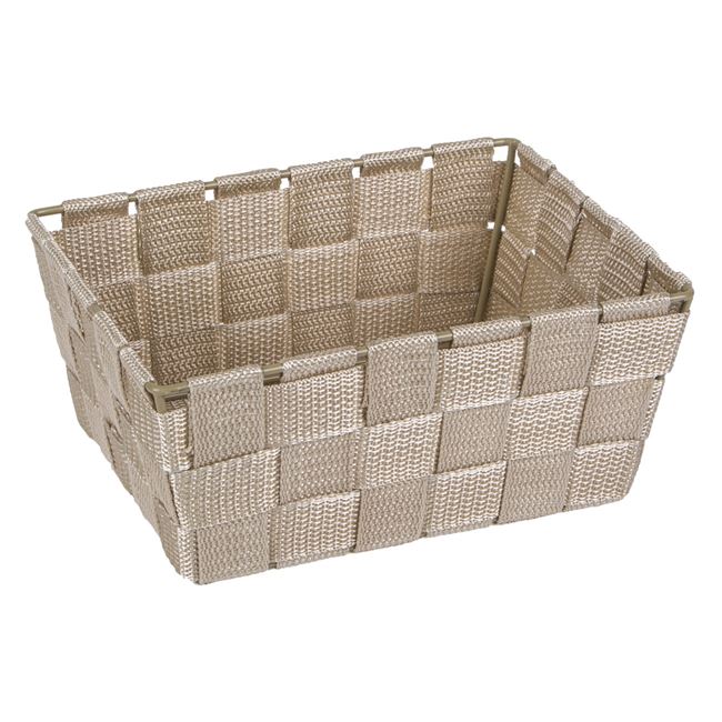 Καλάθι Αποθήκευσης Πλεκτό Τύπου Rattan 22x16x8cm