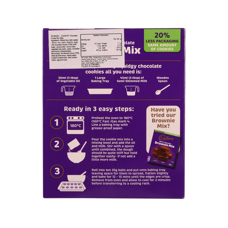 Cadbury Cookie Mix 265g-C