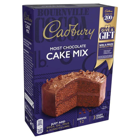 Μείγμα για Κέικ Σοκολάτας Cadbury Moist Chocolate Cake Mix 400g