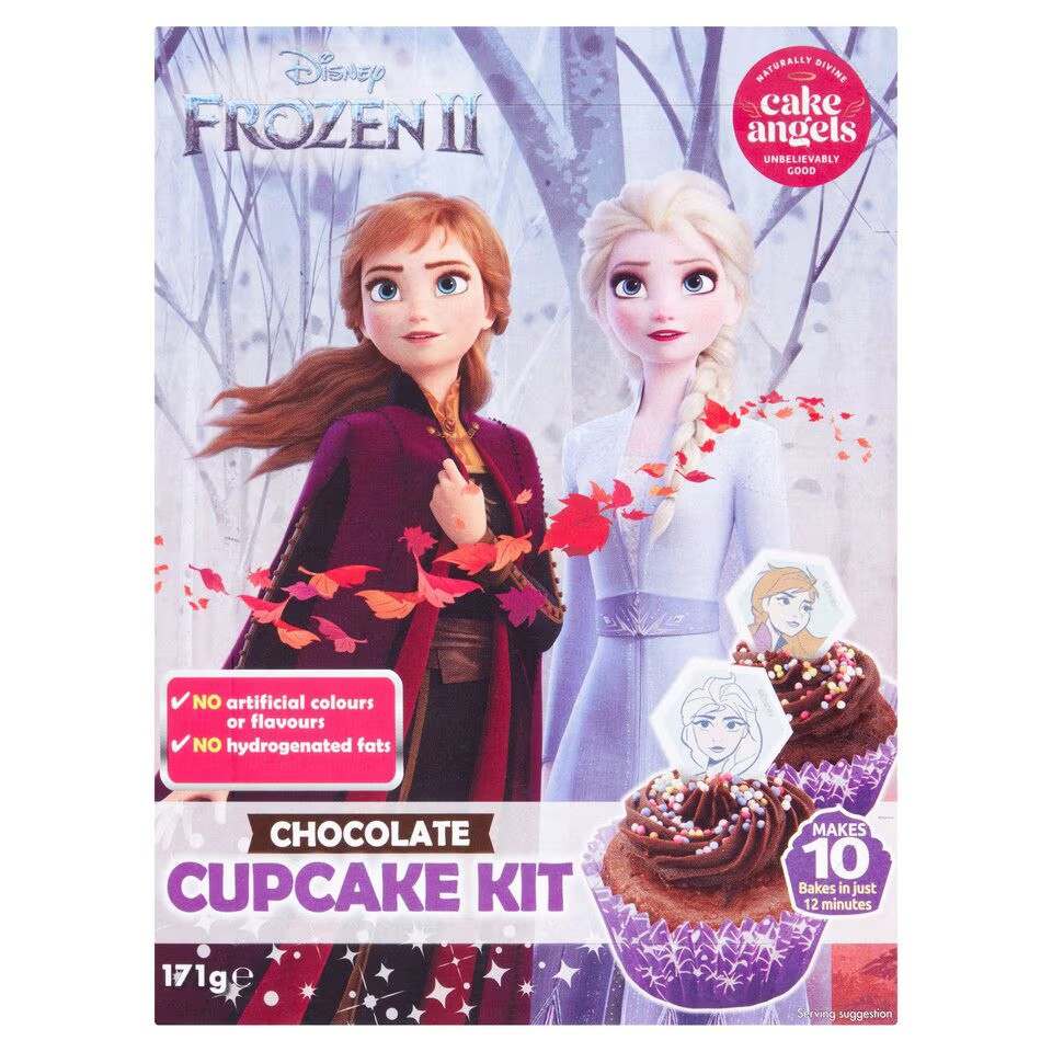 Μείγμα για Καπκέικς Cake Angels Disney Frozen 2 Chocolate Cupcakes Kit 176g