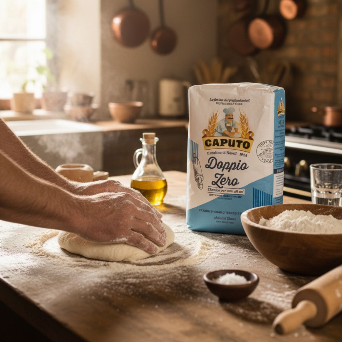 Αλεύρι για Όλες τις Χρήσεις Caputo Doppio Zero All Purpose Soft Wheat Flour 1kg