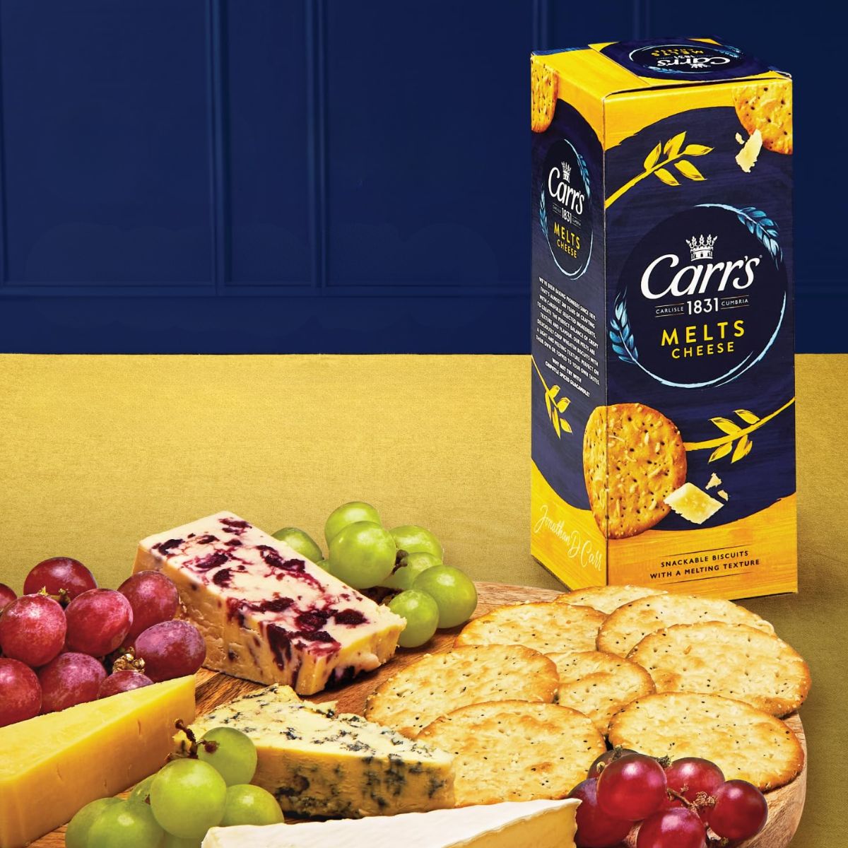 Κράκερ με Τυρί Carrs Melts Cheese