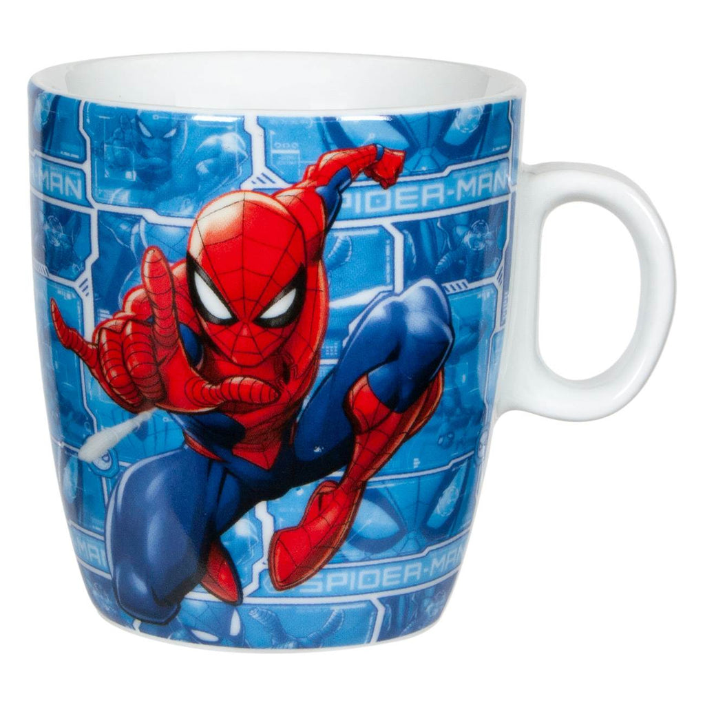 Childrens Mini Porcelain Mug With Spiderman Design 230ml-A