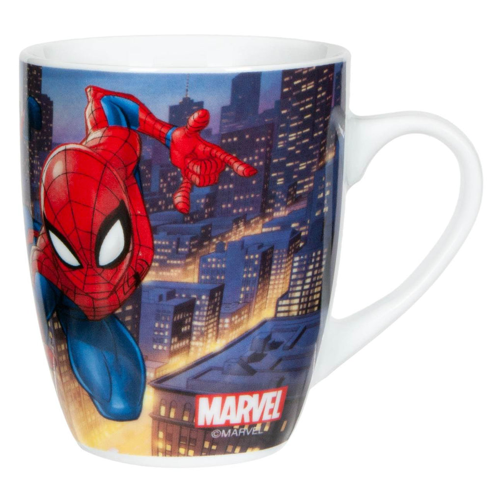 Childrens Porcelain Mug With Spiderman Design 350ml-A