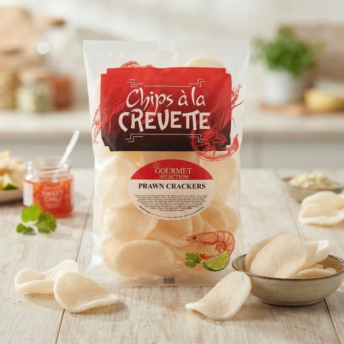 Τσιπς Γαρίδας Chips a la Crevette Gourmet Selection Prawn Crackers