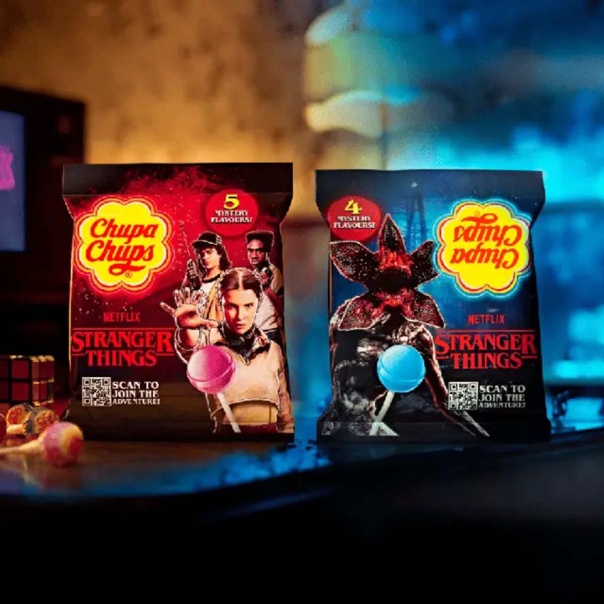 Γλειφιτζούρια Chupa Chups Stranger Things Upside Down Limited Edition