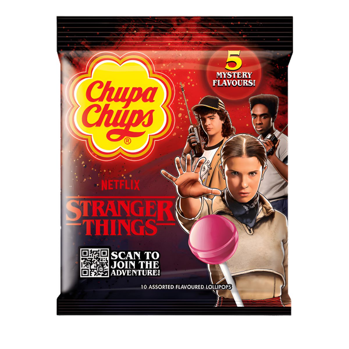Γλειφιτζούρια Chupa Chups Stranger Things Right Side Up Limited Edition