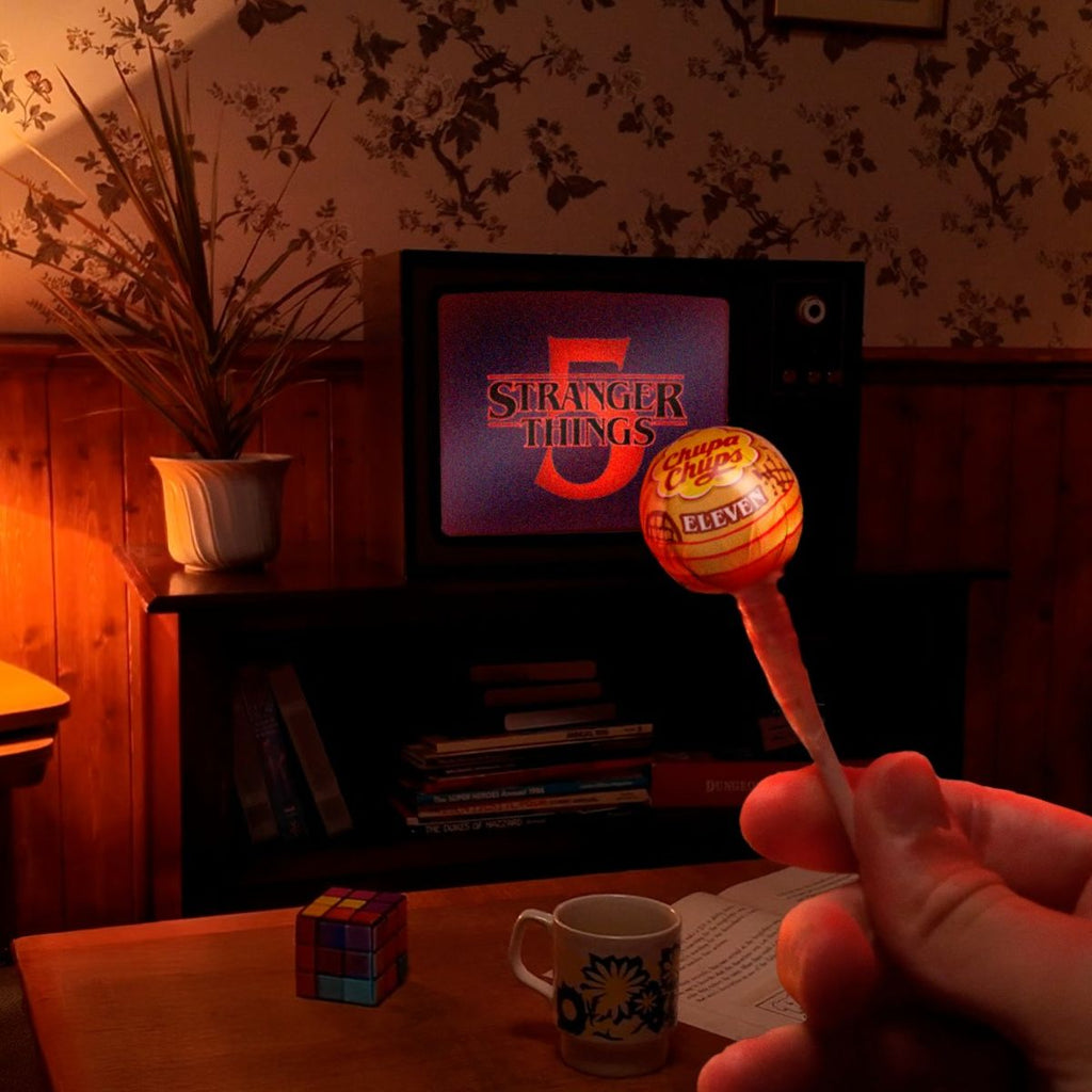 Γλειφιτζούρια Chupa Chups Stranger Things Right Side Up Limited Edition