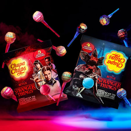 Γλειφιτζούρια Chupa Chups Stranger Things Right Side Up Limited Edition