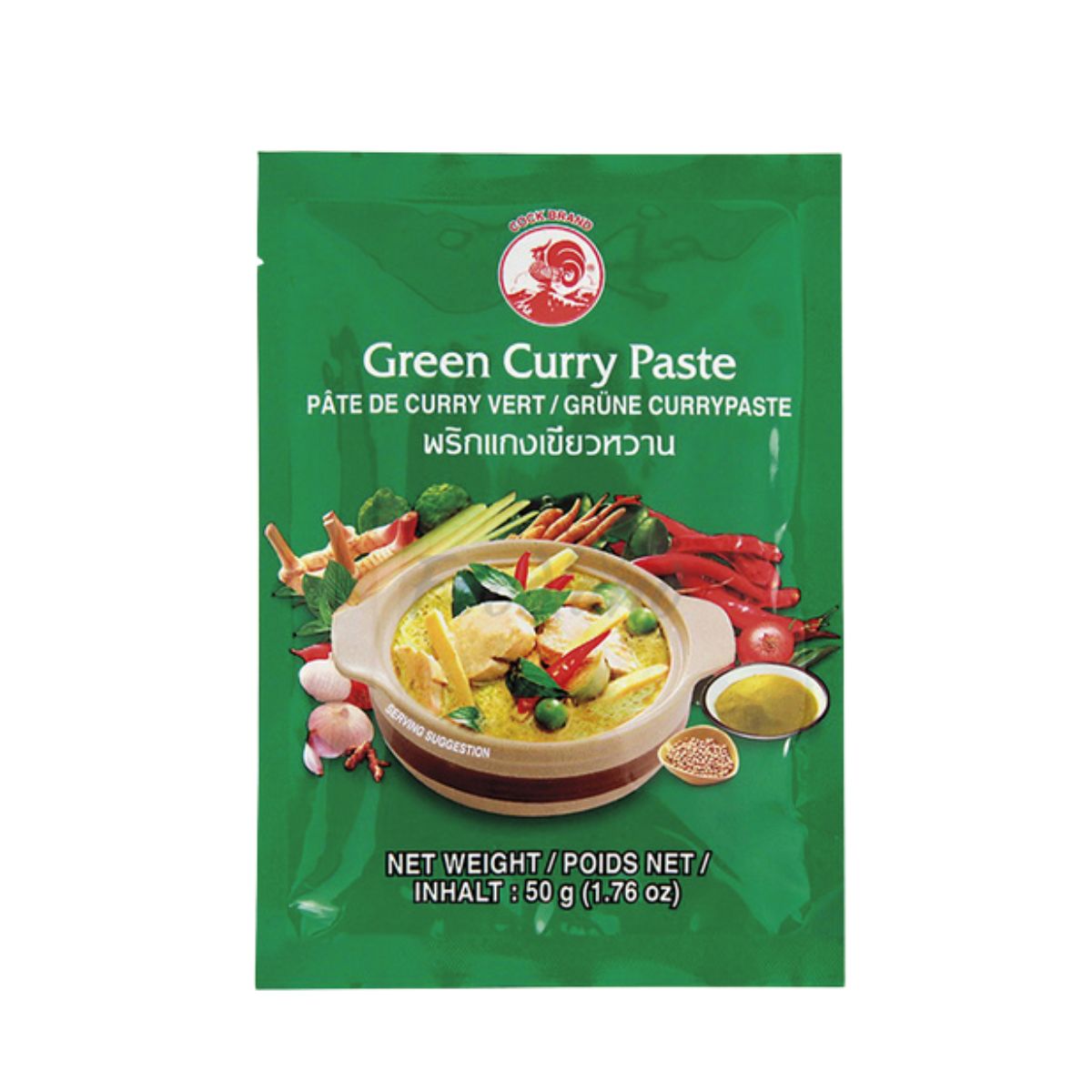 Κάρυ Πάστα Πράσινη Cock Curry Paste Green