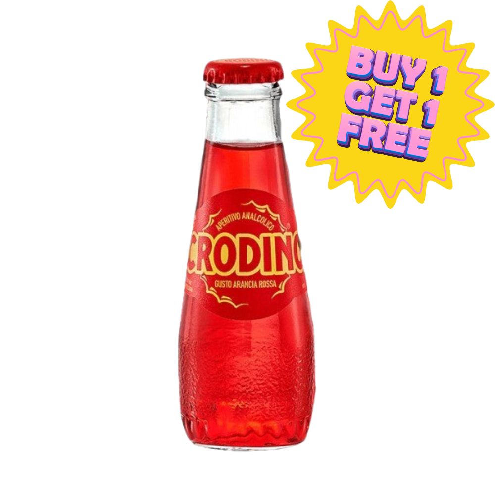 Μη Αλκοολούχο Ανθρακούχο Απεριτίφ Crodino Arancia Rossa Non Alcoholic Aperitif 100ml