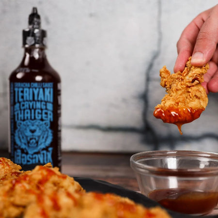 Σάλτσα Σριράτσα Τεριγιάκι Crying Thaiger Sriracha Teriyaki Sauce Vegan