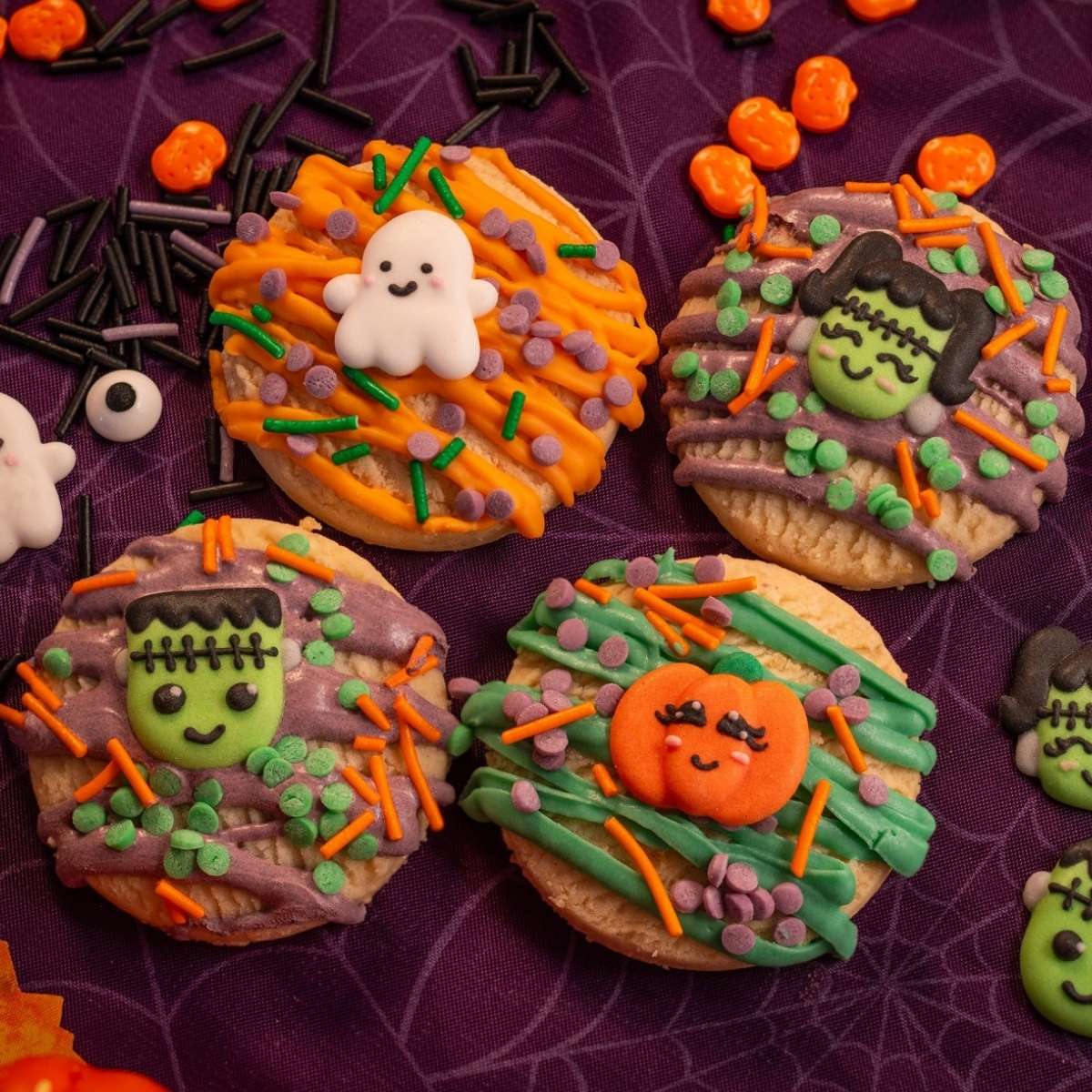 Βρώσιμη Halloween Διακόσμηση για Κέικ Culpitt Halloween Edible Cake Decorations