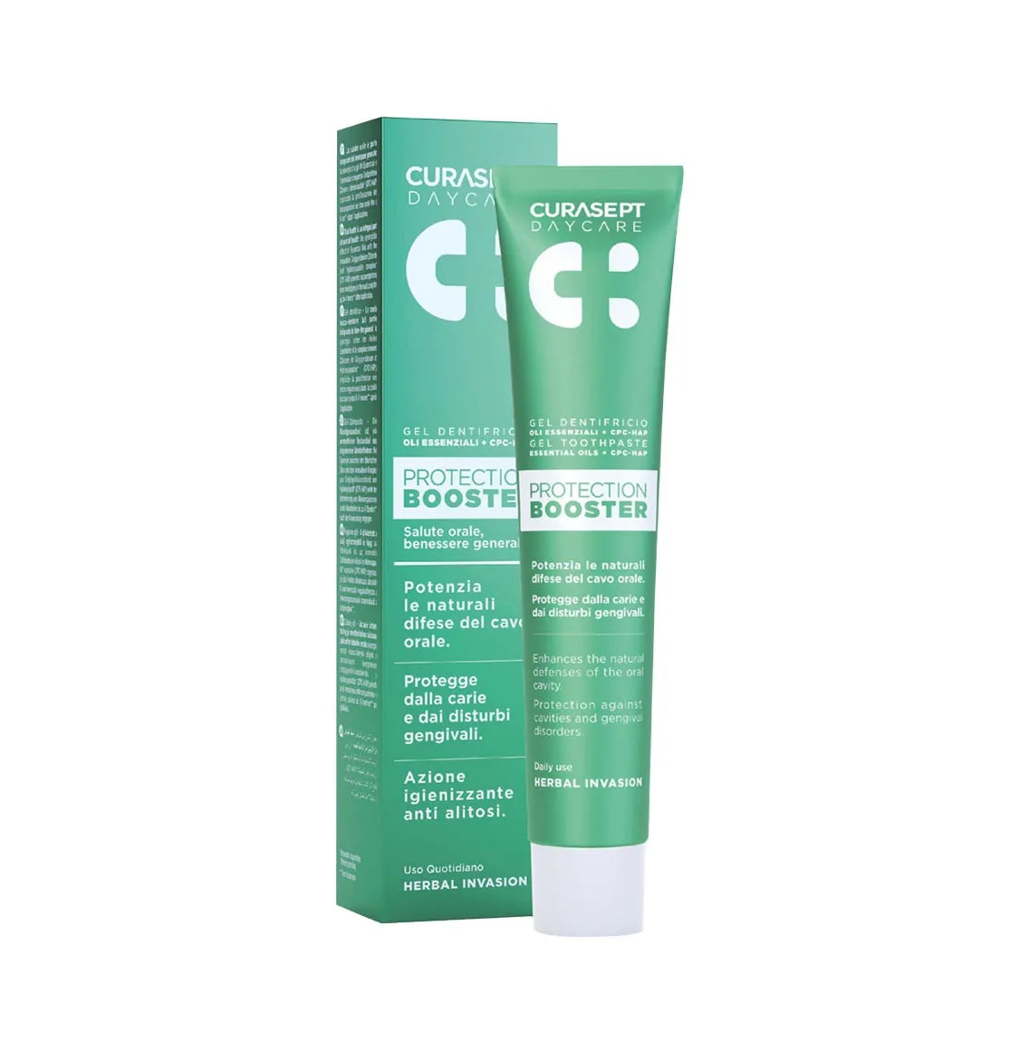 Οδοντόκρεμα Curasept Protection Booster Toothpaste Herbal Invasion 75ml