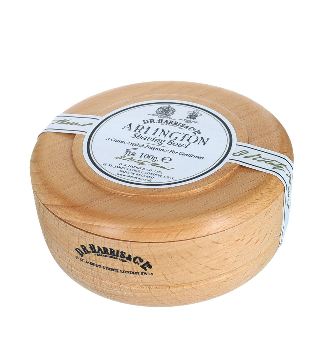 Σαπούνι Ξυρίσματος D R Harris Arlington Shaving Soap in Wooden Bowl 100g