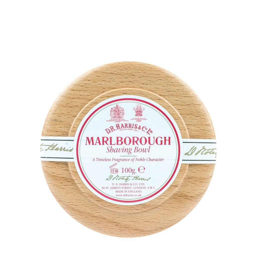 Σαπούνι Ξυρίσματος D R Harris Marlborough Shaving Soap in Wooden Bowl 100g