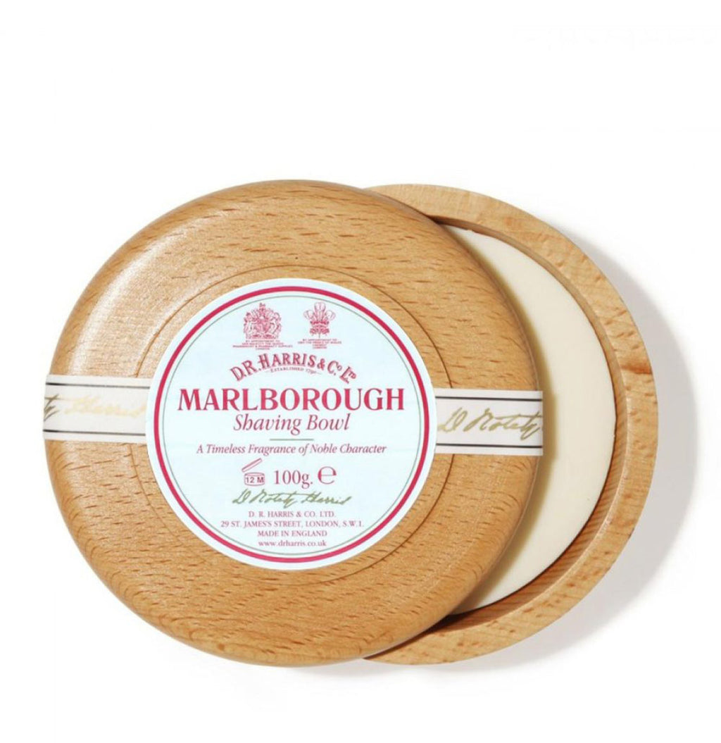 Σαπούνι Ξυρίσματος D R Harris Marlborough Shaving Soap in Wooden Bowl 100g