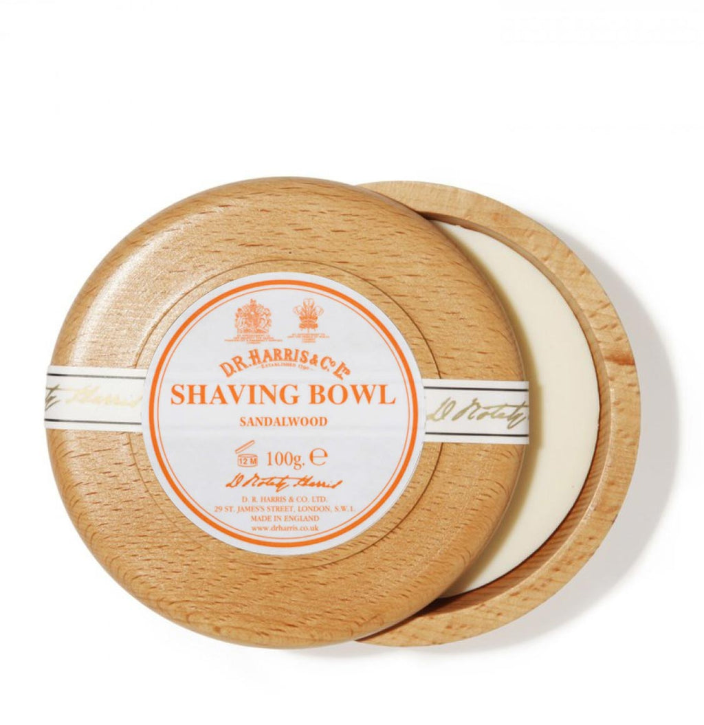 Σαπούνι Ξυρίσματος D R Harris Sandalwood Shaving Soap in Wooden Bowl 100g