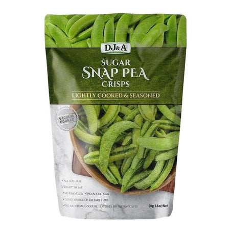 Σνακ Αρακά DJ&A Sugar Snap Pea Crisps 30g