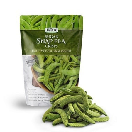 Σνακ Αρακά με Ζάχαρη DJ&A Sugar Snap Pea Crisps 30g