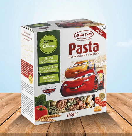 Παιδικά Ζυμαρικά Dalla Costa Disney Kitchen Pasta Cars