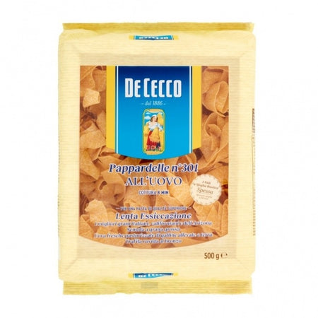 Ζυμαρικά Αυγού De Cecco No 301 Pappardelle All Uovo 500g