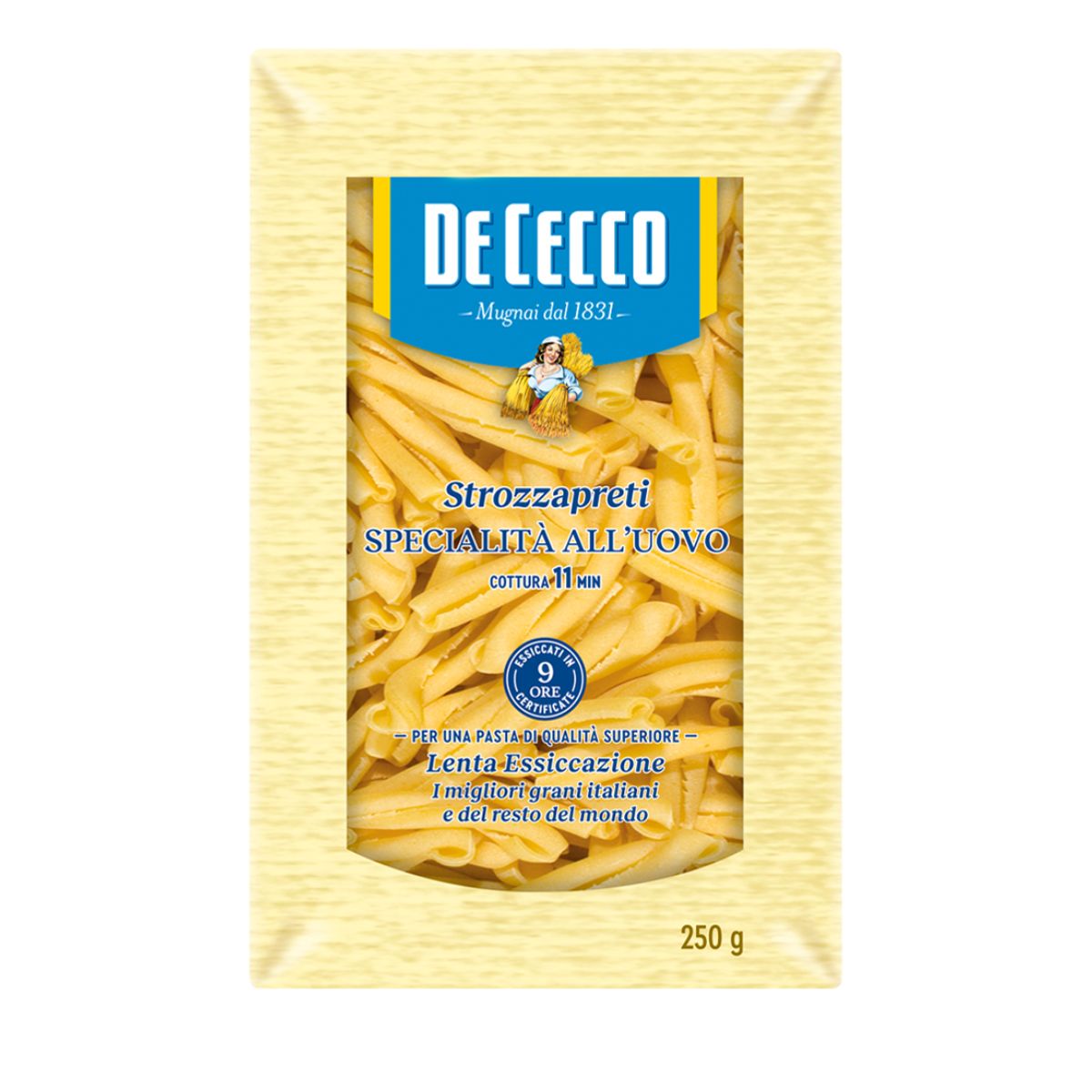 Ζυμαρικά απο Αυγό De Cecco Strozzapreti Specialita All'Uovo