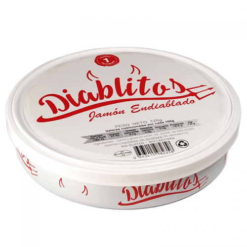 Άλειμμα Ζαμπόν Diablitos Jamon Endiablados 120gr