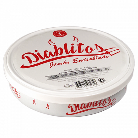 Άλειμμα Ζαμπόν Diablitos Jamon Endiablados 120gr