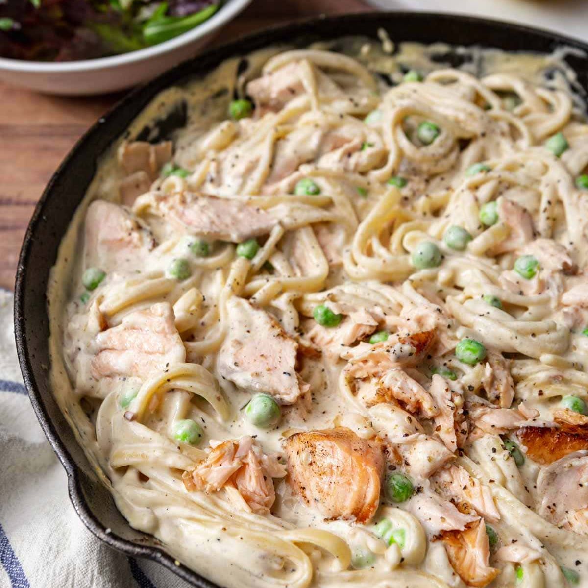 Σάλτσα με Σολομό Don Antonio Salsa Bianca Alfredo Al Salmone