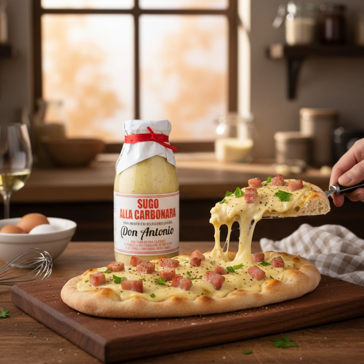 Σάλτσα Έτοιμη Καρμπονάρα Don Antonio Sugo Alla Carbonara