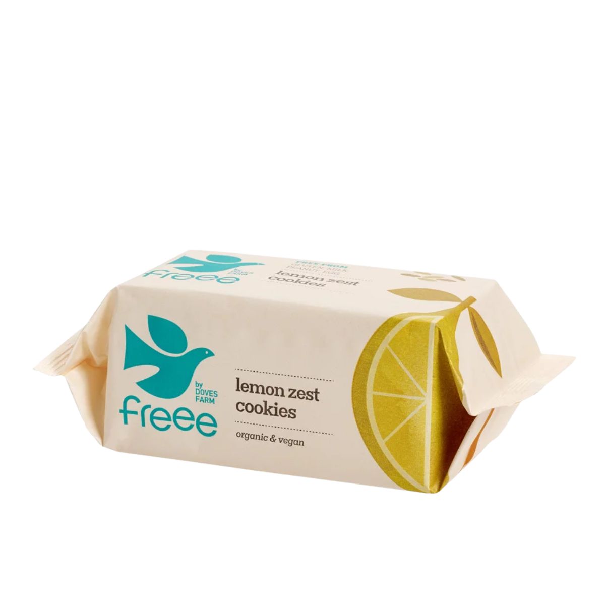 Μπισκότα Βιολογικά Λεμόνι Doves Farm Freee Lemon Zest Cookies