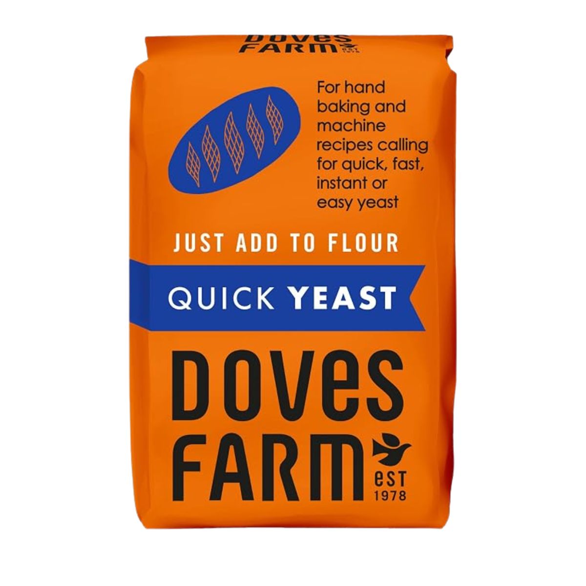 Ξηρή Μαγιά Στιγμής Doves Farm Quick Yeast