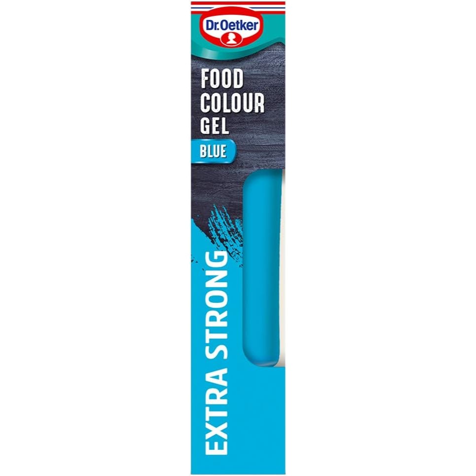 Χρώμα Ζαχαροπλαστικής Τζελ Μπλε Dr. Oetker Extra Strong Food Colour Gel Blue 15ml